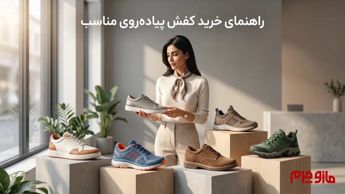 راهنمای خرید کفش پیاده‌روی مناسب