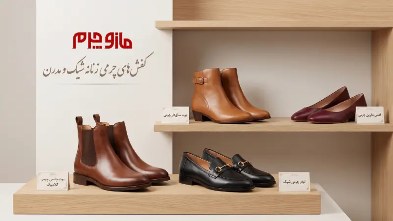 انواع کفش چرم زنانه